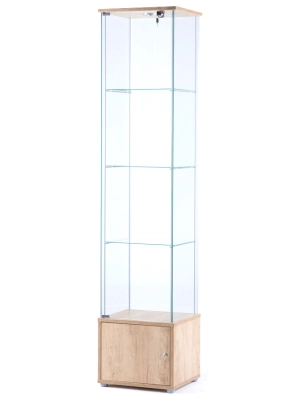 Witryna szklana z szafką MONTANA