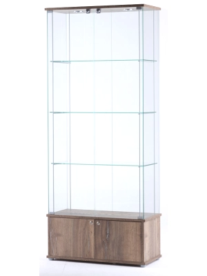 Witryna szklana z szafką OREGON