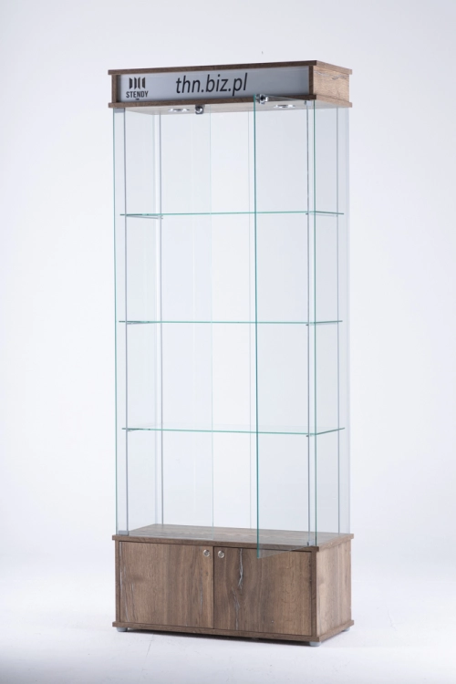 Witryna szklana z szafką KOLORADO