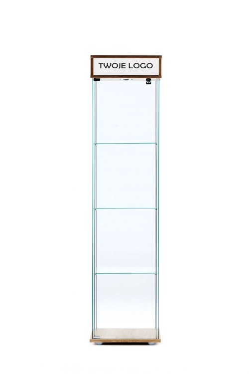 Witryna z podświetlanym logo NEVADA